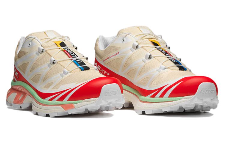 Salomon XT-6 'Shortbread Poppy Red Green Ash' 472933 - 1_07e5e87a-f77b-423c-aae3-43d481a8fc75