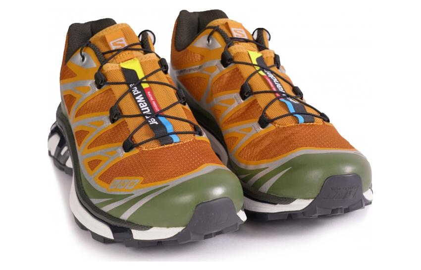 SALOMON XT-6 ADV x And Wander 'Golden Oak'