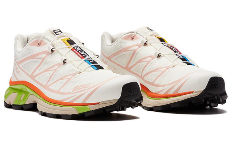 SALOMON Xt-6 'Vanilla White Pink Green'
