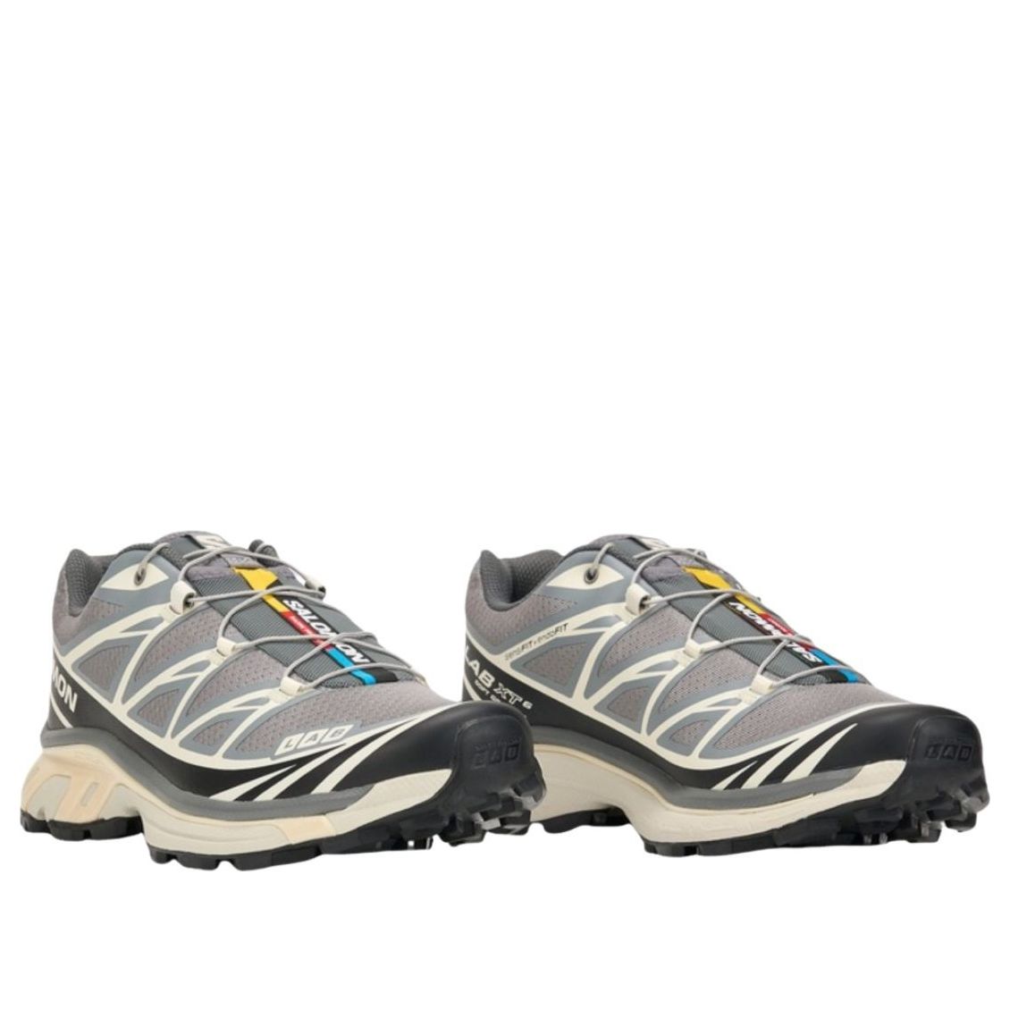 SALOMON XT-6 Recut 'Grey Black Vanilla' 492577 - 492577-2