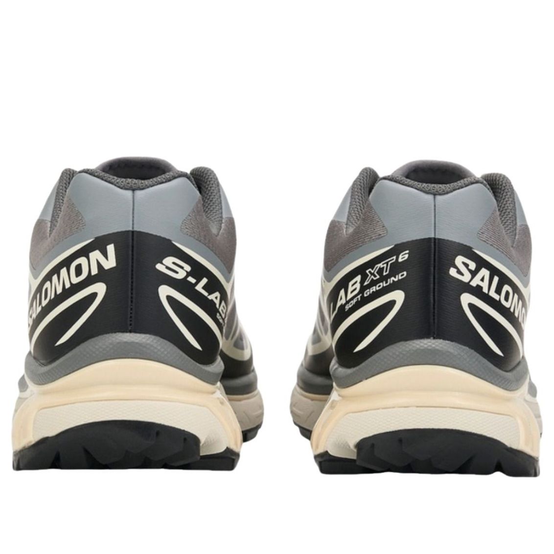 SALOMON XT-6 Recut 'Grey Black Vanilla' 492577 - 492577-3