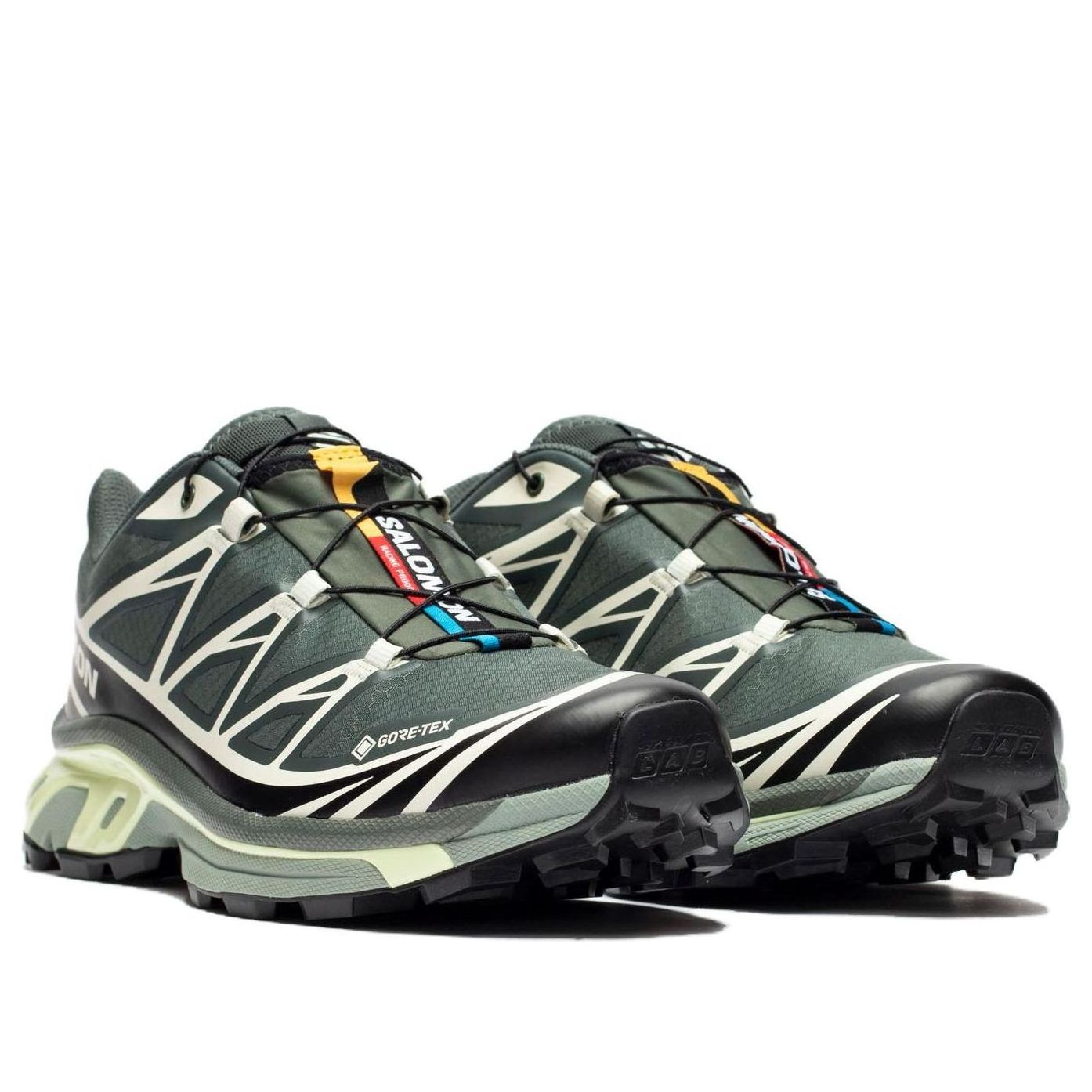 SALOMON XT-6 Gore-Tex 'Black Lime Cream' 475813 - 7_fe40fe0d-a424-46b8-be8f-0db203f78422