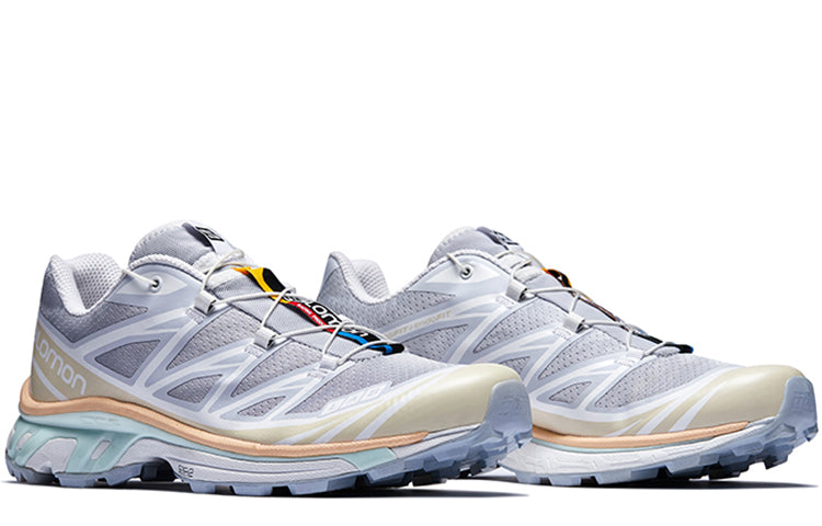 SALOMON XT-6 'Arctic Ice Bleached Sand'