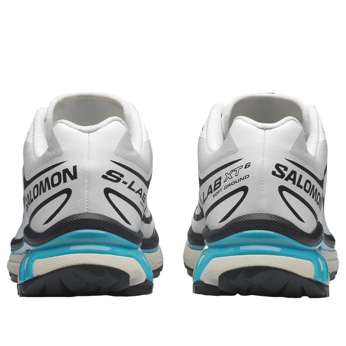 SALOMON XT-6 'Black White Blue Curacao'
