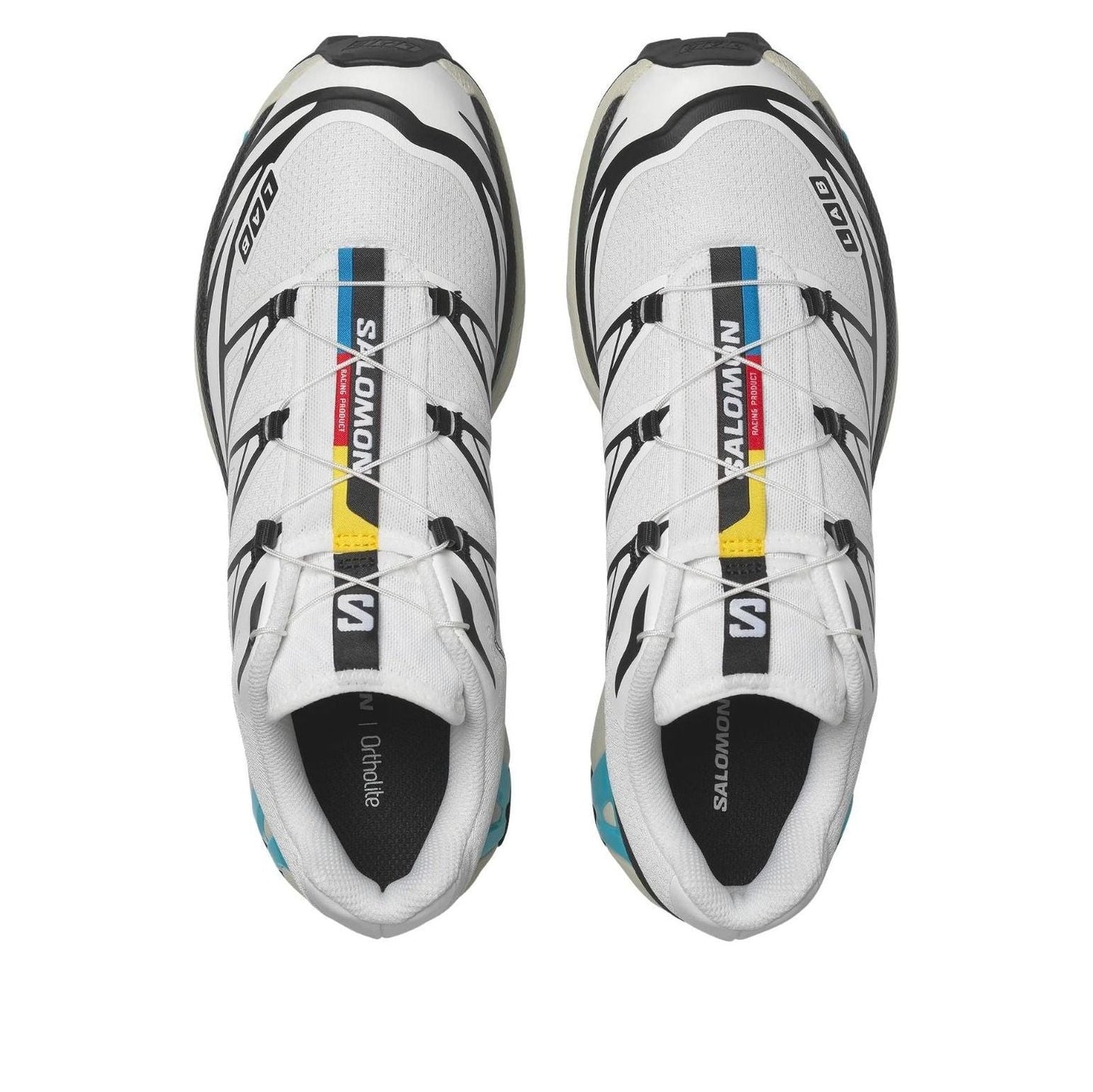 SALOMON XT-6 'Black White Blue Curacao'