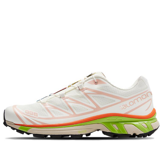 SALOMON Xt-6 'Vanilla White Pink Green'
